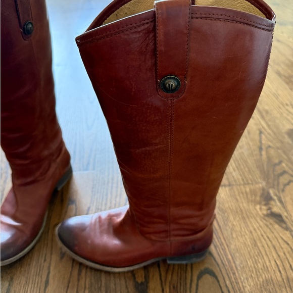 FRYE Melissa button extended calf Knee-High Boots - Picture 4 of 7
